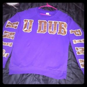 VS PINK collegiate UW sweater